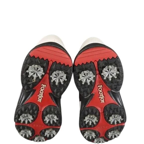 FootJoy Golf Shoes Mens 8 Saddle Oxford GreenJoys Sport Cleat Spikes Classic Low - Picture 12 of 15